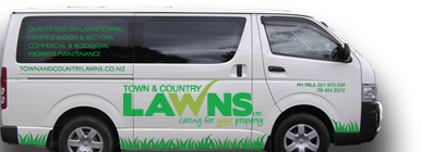Town and Country Lawns Van